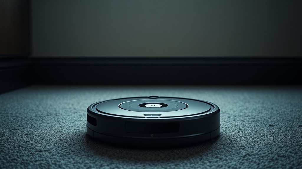 Bypass Roomba cliff sensors for dark carpets using tape trick