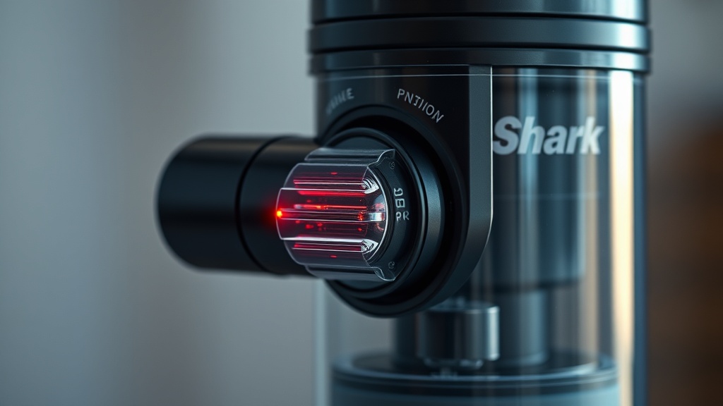 Shark vacuum brush roll indicator light flashing red DIY fix